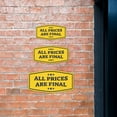 thumbnail image 6 of Fancy Plus All Prices Are Final Wall or Door Sign - Small, 6 of 9
