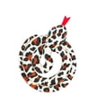thumbnail image 2 of Juguete de peluche para Gatos Yuyangstore serpiente de peluche Blanco negro, 2 of 8
