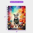 thumbnail image 5 of Hello 2025 Pitbull Celebrates Happy New Year Firework Balloon Spiral Bound Journal Terrier Dog Lover 5x7in Spiral Notebook - 02024, 5 of 5