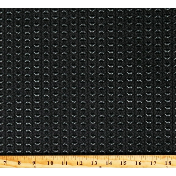 Cotton Black Flowers Floral Boudoir by Basic Grey Cotton Fabric Print by the Yard (30656-11)