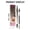 A, variant on 4D Eyebrow Pen - Eyebrow Pencil, 2-in-1 Dual-Ended Brush Tip Microblading Pencil, Long-Lasting Waterproof Hair-Like Brow Makeup, Multi-Function Eyeliner Pen, Precise Control Tool Makeup Organizers
