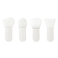 thumbnail image 1 of White Silicone Face Mask Applicator Brush for Even Application and Travel Use 4pcs, 1 of 8