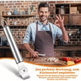 thumbnail image 4 of Lemon Zest Peeler, Professional Lemon Zester with Cinnamon Knife Stainless Steel Lemon Slice for Cocktail, Lemon, Kitchen Utensil (Stainless Steel Handle, 6.5 Inch), 4 of 5