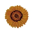 thumbnail image 2 of Better Trends Coir Door Mat 100% Natural Jute 30" Round, Sunflower, 2 of 3