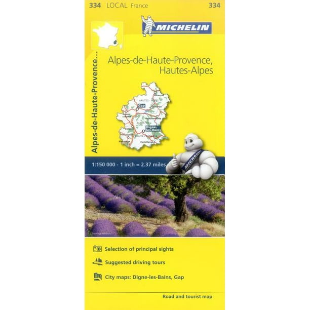 Maps/Local (Michelin) Michelin France AlpesDeHauteProvence, Hautes