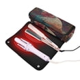 thumbnail image 6 of Hair Tools Storage with Heat Resistant Mat- The Beautiful Rooster Printed Curling Iron Travel Bag/Flat Iron Case for Women, 6 of 8