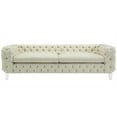 thumbnail image 2 of Celine Beige Linen Sofa, 2 of 5