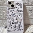 thumbnail image 4 of Clmj cute cartoon dog phone case for iPhone 13 mini 12 11 Pro 14 se 2020 x XR 7 8 plus XS Max silicone phone cover iPhone case, 4 of 5