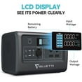 thumbnail image 5 of Bluetti EB70S Portable Power Station With 200W Foldable Solar Panel, 716Wh Capacity Solar Generator, 800W AC Output, for Outdoor Camping Home Vanlife Off Grid Emergency, 5 of 8