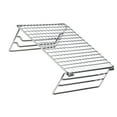 ITSELFER Grill Warming Rack Stainless Steel BBQ Rack Folding Grill Rack