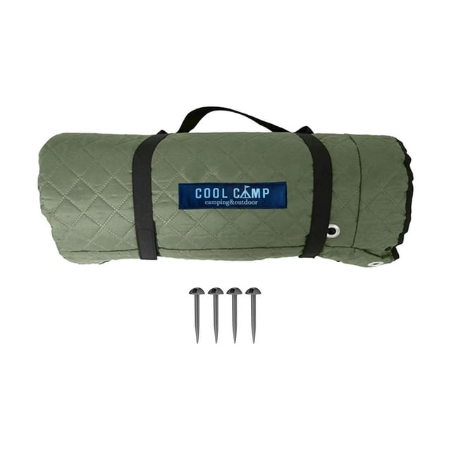 Manta de picnic shamjiam impermeable con 4 clavos verde