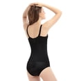 thumbnail image 3 of Ropa moldeadora de cintura para mujer con cintura envolvente para apoyo posparto y recuperación de la pérdida de peso (negro),M/L, 3 of 5