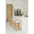 thumbnail image 6 of Classic Bistro Backless Rattan Counter Stool, 6 of 6