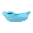 thumbnail image 3 of Cama para gatos con forma de plátano, cama para dormir autocalentable, refugio para gatitos semicerrado suave de invierno, perrera para mascotas para L, 3 of 8