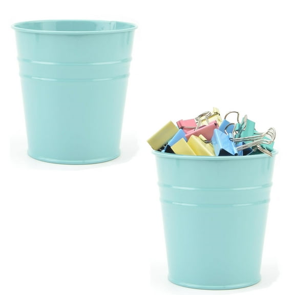 Pen Holder Cup for Desk,Bexikou Metal Pencil Holder,Pen Organizer Storage,Desktop Stationery Organizer Makeup Brush Holders for Office Home