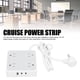 thumbnail image 3 of Potencia de Enchufe Plana, Estacia de Carga de Escritorio Ligero Flexible Ultra Delgada 4 Puntos de Venta 3 Puertos USB para Cruceros de Viegos del Hotel, 3 of 7