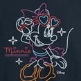 thumbnail image 3 of Disney - Minnie Mouse - Feeling Good with Heart Glasses - Men's Long Sleeve T-Shirt, 3 of 5