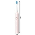 thumbnail image 3 of Yatlte Electric Toothbrush Wave Oscillation & Vibration Sonic Tooth Brush BASS-Brushing Technique Travel Rechargeable Toothbrushes 4 Soft Bristle Replace Heads IPX7 Gifts for Men Women, 3 of 8