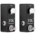 thumbnail image 1 of 2X  VOL Attenuator Mini Pedal Electric Guitar Effect Pedal with True Bypass Full Metal Shell, 1 of 6
