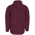 thumbnail image 2 of Holloway Sportswear M Boys BIONIC HOODED JACKET Maroon/Carbon 229217, 2 of 5