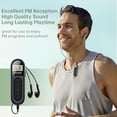 thumbnail image 2 of Radio Baladeur Fm, Radio Transistor de Poche Portable Rechargeable 300mah avec Meilleure Réception, Syntonisation Numérique lcd avec Rétroéclairage, Son Stéréo, Clip Ceinture, 2 of 5