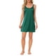thumbnail image 2 of INSPIRAR CHIC Vestidos de Noche de Satén para Mujeres, Chemise, Vestido Deslizante, Vestido de Noche de Seda XL Verde, 2 of 6