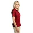 thumbnail image 3 of Port Authority Ladies Patterned Easy Care Camp Shirt-L (Persian Red), 3 of 6