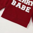 thumbnail image 7 of Okbabeha Mommy and Me Matching Outfits Family  Mama Mini Baby Girl Boy Women Sweatshirt Shirt Long Sleeve Pullover Sweater Tops, 7 of 7