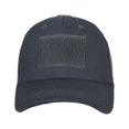 thumbnail image 3 of Only Moment Grey Classic Structured Baseball Cap Polyester Embroidery Adjustable Washed Vintage Denim Distressed Hat for Women Men One Size, 3 of 9