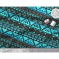 thumbnail image 2 of Soimoi Cotton Duck Fabric Aztec Geometric Print Fabric by The Yard 42 Inch Wide, 2 of 3
