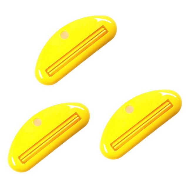 CSChome Presse-Dentifrices Colorés Nettoyant Visage – 3 Pcs Outil Manuel Ergonomique Multi-Usage en Plastique