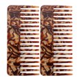 thumbnail image 1 of Shisuyan 2pcs Combs Fashionable Acetate Combs Anti-static Hair Combs Hair Combs, 1 of 8