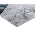 thumbnail image 2 of MDA Home Orelsi Gray/Blue Contemporary Polypropylene Area Rug - 5'2" x 7'5", 2 of 5