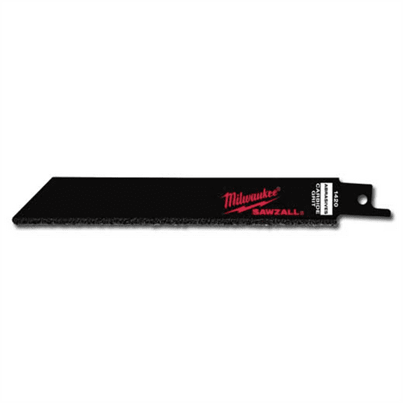 Milwaukee Tool 6" Carbide Grit SAWZALL Blade (3 Pk)