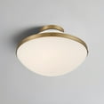 thumbnail image 3 of Crystorama Lighting Group XAN-8002-VG-MK Xander 2 Light 16" Wide Flush Mount Bowl Ceiling, 3 of 7