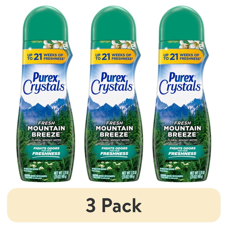 Purex Crystals Laundry Scent Booster, Fresh Mountain Breeze, 3-Pack photo 1