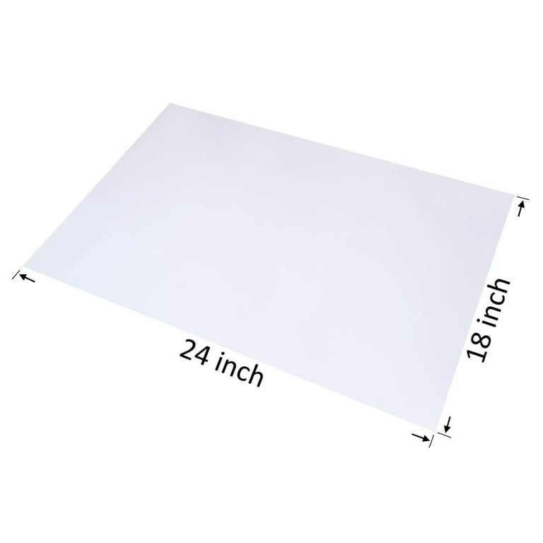 18 x 24 1 Mil. - Clear Plastic Flat Open Poly Bag (100 Pack)