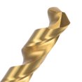 thumbnail image 4 of Uxcell 7.7mm High Speed Steel Straight Shank Twist Drill Bit Fully Ground Titanium Coated, 4 of 5