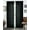 Black, variant on All American Collection New 2pc High Quality Doli Sheer Curtain 60"x84"
