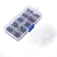 thumbnail image 1 of 100 Uds. Ojos de seguridad de muñeca de plástico para oso de peluche juguetes de fieltro accesorios para manualidades DIY 8MM, 1 of 8