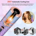 thumbnail image 2 of Automatic Curling Iron, Cordless Auto Curling Iron with 6 Temperature Settings and Timers, Rechargeable Ceramic Barrel Waver Iron, Portable Rotating Hair Styling Tool, Auto Shut-Off, 2 of 4