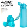 thumbnail image 2 of Botella de agua plegable TakeToday de 620 ml, 2 unidades, sin BPA, 2 of 8