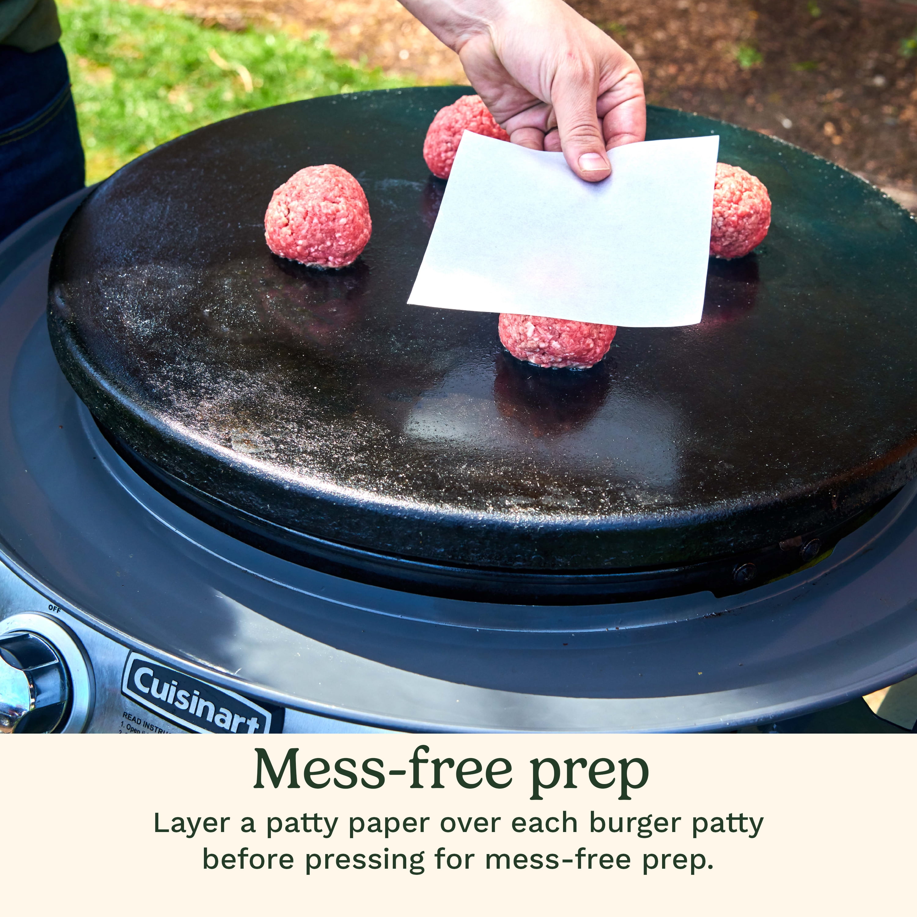 Kit Pressa Per Hamburger Smash Con Custodia, Include Pressa, Spatola, Pinze E Coperchio Per Formaggio, Regalo Per Grigliate - 2