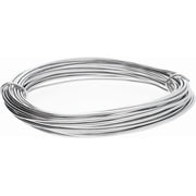 The Beadsmith Anodized Aluminum Wire – 12 Gauge – 39 feet – Silver Color – Bendable Craft Wire Used to Jewelry Making, Wire Wrapping, Sculpting, Floral, Modeling and Other DIY Arts & Crafts