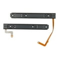 thumbnail image 2 of 1 par de rieles deslizantes de repuesto para consola de juegos, riel deslizante de metal profesional con cable flexible de sensor para host SWITCH OLED, 2 of 14