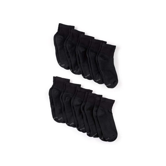 Hanes Women's Cool Comfort Ankle Socks, 20 Pack Bundle