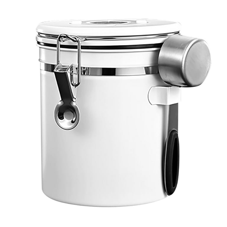 Stainless Steel Airtight Coffee Container Storage Canister Set Coffee jar  Canister With Scoop For Coffee Beans