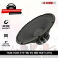thumbnail image 3 of 12" 200W Car Speakers Pair (4 Ohm) - 100W RMS, 30oz Magnet, 2" Voice Coil, 3 of 10