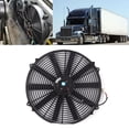 thumbnail image 4 of Electric Radiator Cooling Fan, Slim Fan Push Pull 16in Universal Stronger Power Air Flow  for Pickup for Truck for Van, 4 of 7
