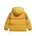 thumbnail image 2 of Mens winter jackets 2023 Men's Winter Thick Padded Coat Fashion Youth New Hooded Bread Coat Padded, 2 of 6